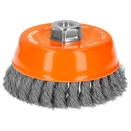 *** 5 X .55" Fine Twist Wire Cup Brush                         Special Order Item (Extended Lead Time 35-50 Days)