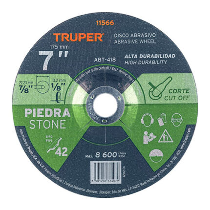 7" Stone Cutting Abrasive Disc