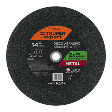 14" Metal Cut-Off Abrasive Disc