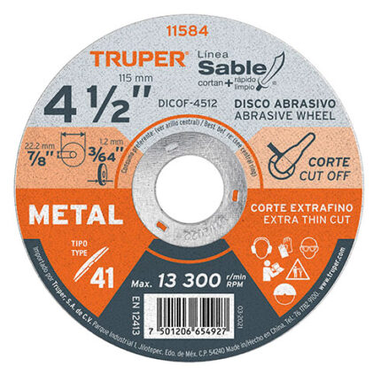 1.2Mm Metal Cutting Abrasive Disc