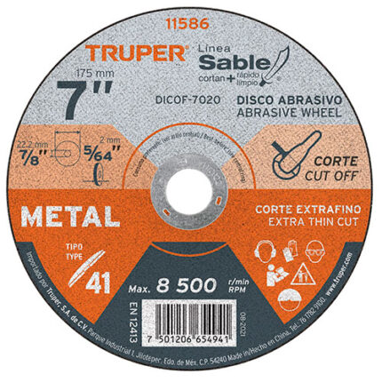 1.8Mm Metal Cutting Abrasive Disc