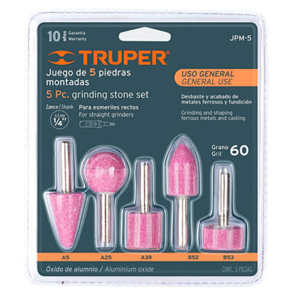 Grinding Stone Set 5 Pieces