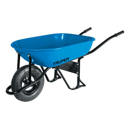 *** 5.5 Ft3 (80 L) Wheelbarrow Knobby Tire Blue                         Special Order Item (Extended Lead Time 35-50 Days)