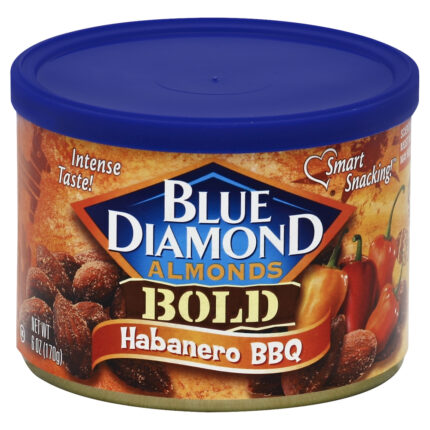 Blue Diamond, Habanero Bbq Almonds, Case Of 12, 6 Oz