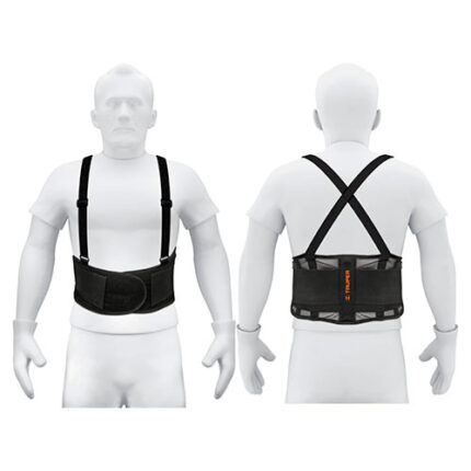 Xl,Ventilated,Support Belt W/Suspenders