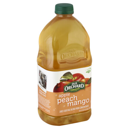 Old Orchard, Apple Peach Mango Juice Cocktail, Case Of 8, 64 Fl Oz