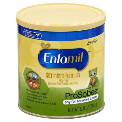 Enfamil, Prosobee Soy Based Infant Formula For Sensitive Tummies, Case Of 6, 12.9 Oz