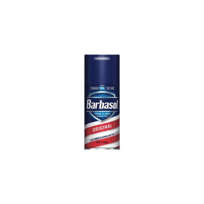 Barbasol, Thick And Rich Original Shaving Cream, Case Of 6, 7 Oz - Image 1