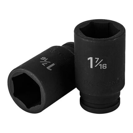 1-7/16", Long, 6-Pt Impact Socket,3/4"Dr