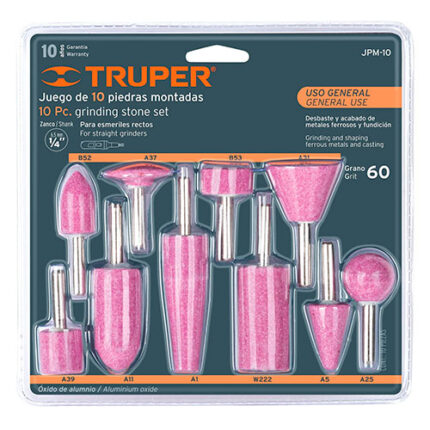 Grinding Stone Set 10 Pieces