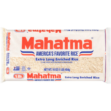 Mahatma, Extra Long Grain Enriched Rice Bag, Case Of 24, 1 Lb
