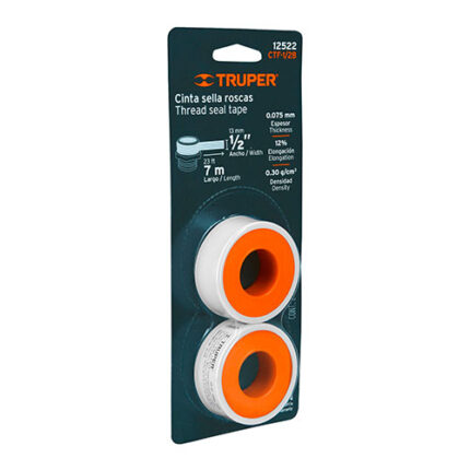 1/2" X 7 M Sealing Tape Blister (2 Pc)