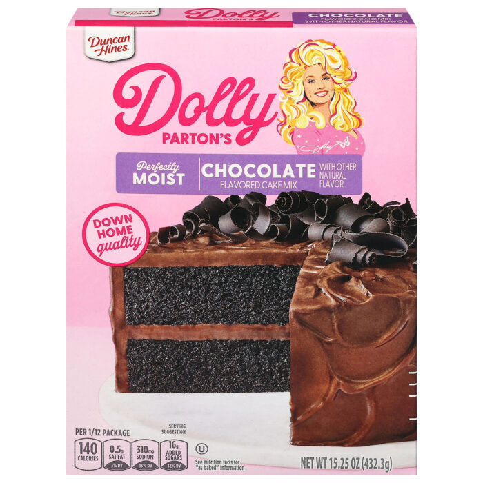 Duncan Hines, Chocolate Cake Mix Perfectly Moist, Case Of 12, 15.25 Oz - Image 1