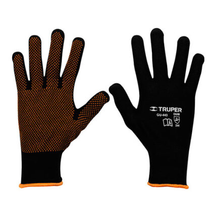 Nylon, Non-Skid Gloves, Large