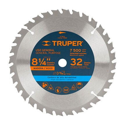 8-1/4",32 Teeth, Circular Saw Blade
