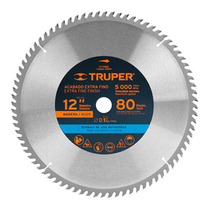 12 X 1",80 Teeth, Circular Saw Blade