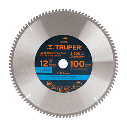 12", 100 Teeth, Saw Blade Aluminum