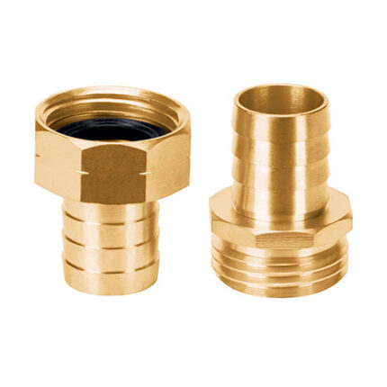 3/4" Brass Male/Female Hose Connectors