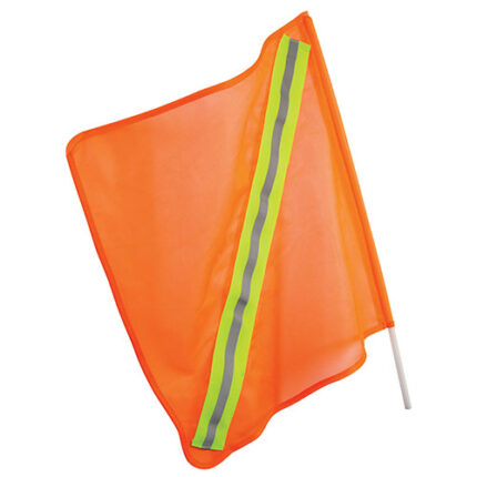 Orange, Handheld Warning Flag