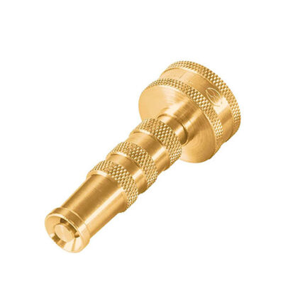 3" Solid Brass Straight Twist Nozzle