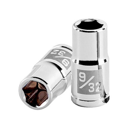 9/32" 6-Point Socket 1/4" Drive