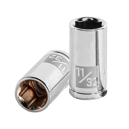 11/32" 6-Point Socket 1/4" Drive