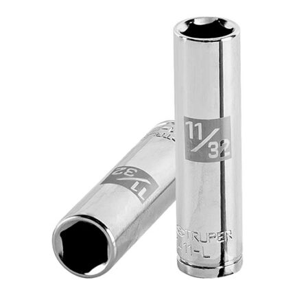 11/32" 6-Point Socket 1/4" Drive