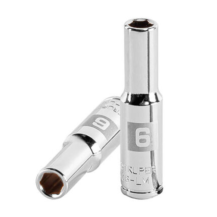 6Mm Long 6-Point Socket 1/4" Drive