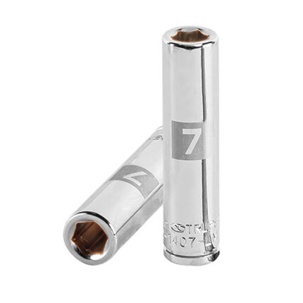 7Mm Long 6-Point Socket 1/4" Drive