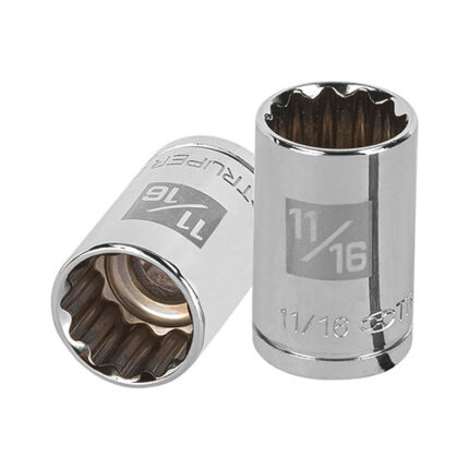 11/16" 12-Point Socket 1/2" Drive