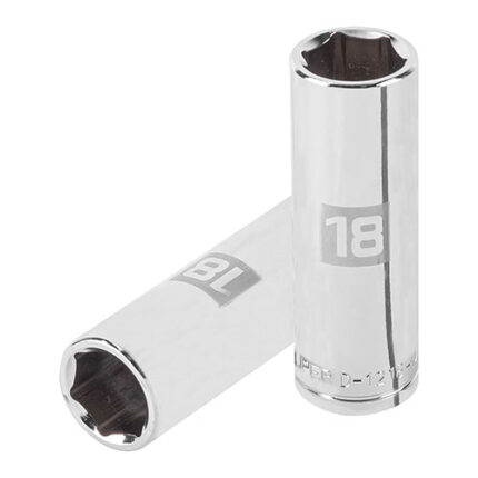 18Mm 6-Point Socket 1/2" Drive