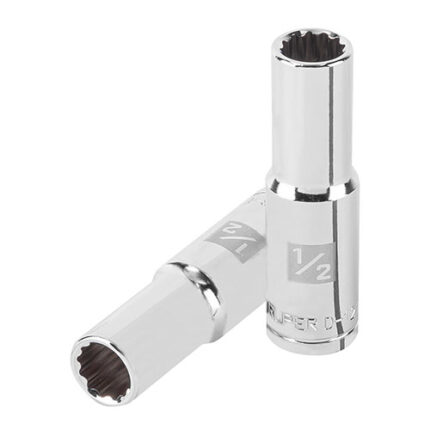 1/2" Long 12-Point Socket 1/2" Drive