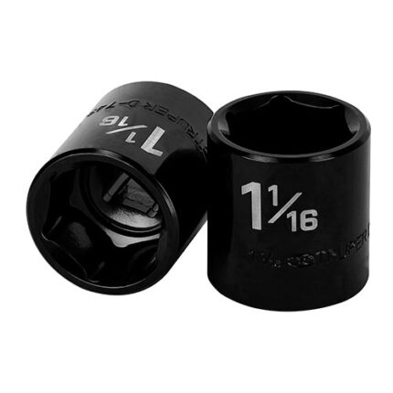 6-Point Impact Sockets 1/2" Drive 1 1/16"