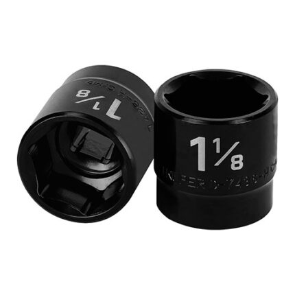 6-Point Impact Sockets 1/2" Drive 1 1/8"