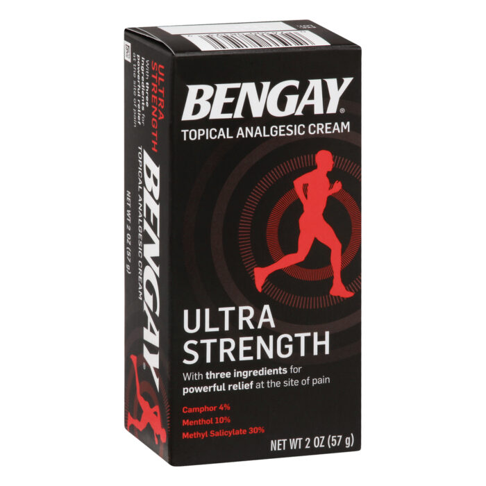Ben Gay, Topical Analgesic Cream Ultra Strength, Case Of 6, 2 Oz - Image 1