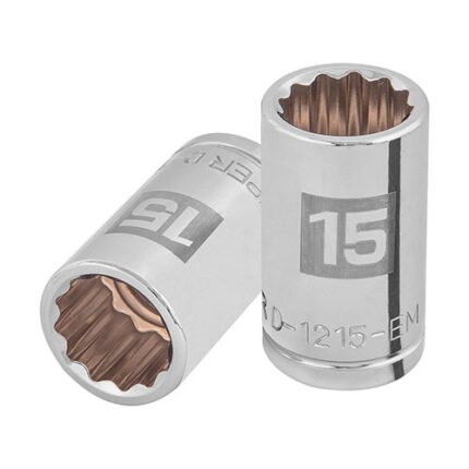 15Mm 12-Point Socket 1/2" Drive