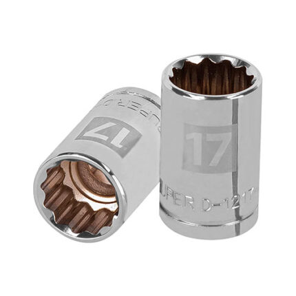17Mm 12-Point Socket 1/2" Drive