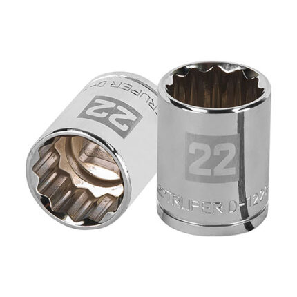 22Mm 12-Point Socket 1/2" Drive