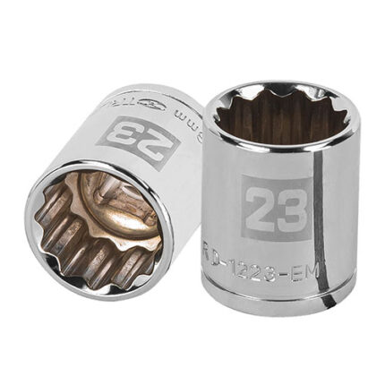 23Mm 12-Point Socket 1/2" Drive