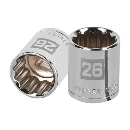 26Mm 12-Point Socket 1/2" Drive