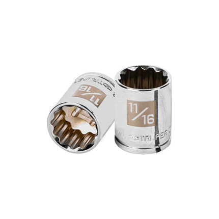 11/16" 12-Point Socket 3/8" Drive