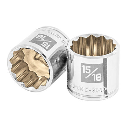 15/16" 12-Point Socket 3/8" Drive