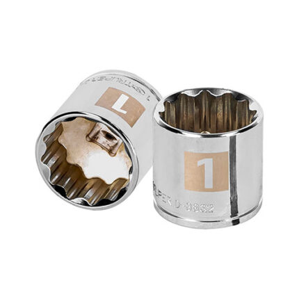 1" 12-Point Socket 3/8" Drive