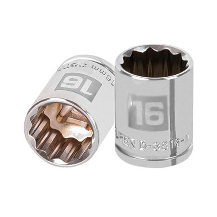 16Mm 12-Point Socket 3/8" Drive
