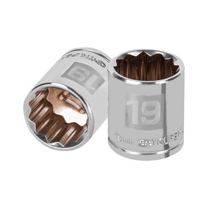 19Mm 12-Point Socket 3/8" Drive