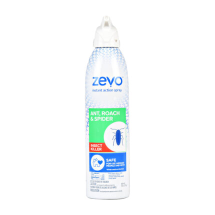 Zevo, Ant Roach And Spider Insect Killer Instant Action Spray, Case Of 6, 10 Oz