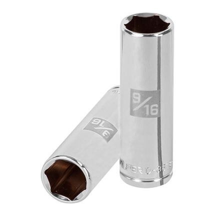 9/16" Long 6-Point Socket 3/8" Drive