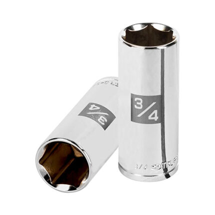 3/4" Long 6-Point Socket 3/8" Drive