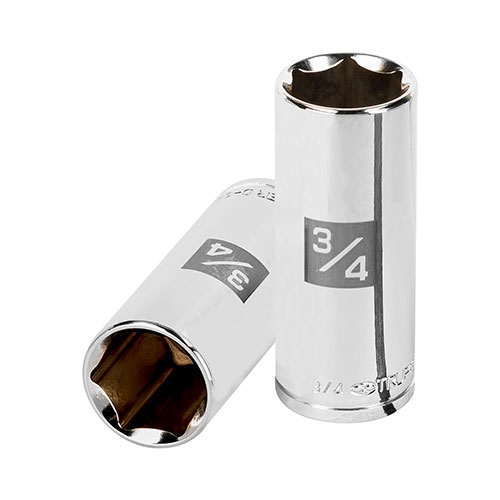 13718.jpg 3/4" Long 6-Point Socket 3/8" Drive - Image 1