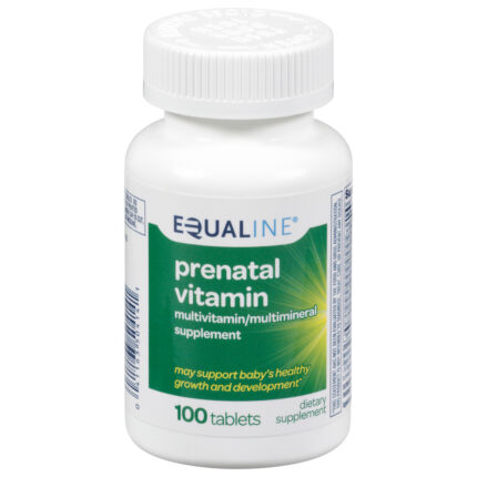 Equaline, Vitamin Prenatal 100 Tablets, Case Of 3, 100 Ct
